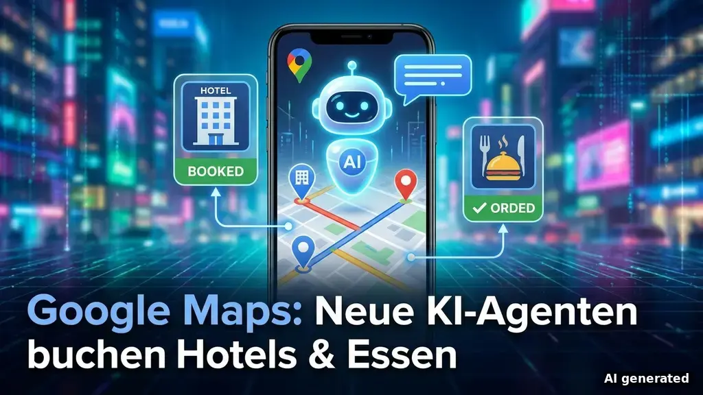 Google Maps KI Agenten: Hotels & Essen automatisch buchen