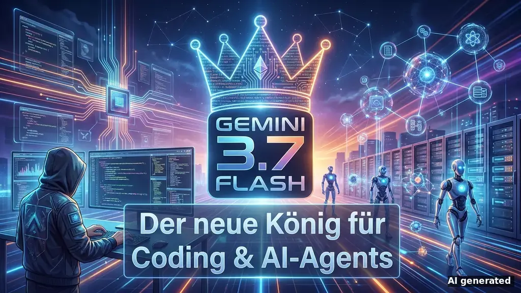 Gemini 3.7 Flash: Neues KI-Modell für Coding & AI-Agents