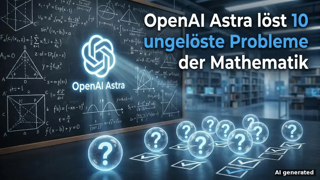 OpenAI Astra löst 10 ungelöste Mathematik-Probleme