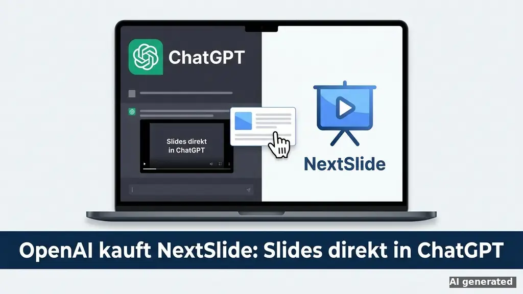 OpenAI NextSlide: Präsentationen direkt in ChatGPT integr...