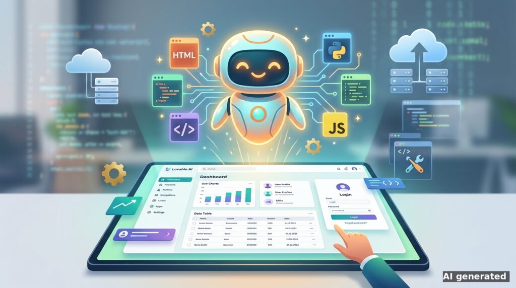 Lovable AI im Test: Full-Stack Web-Apps per Prompt bauen – Stärken, Grenzen und Kosten