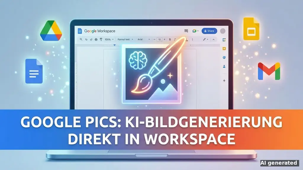 Google Pics: KI-Bildgenerierung startet in Workspace