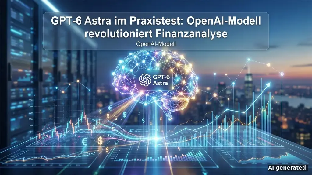 GPT-6 Astra: OpenAI-Modell steigert Finanzanalyse um 40 %