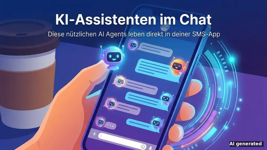 AI Agents SMS: KI-Assistenten jetzt direkt in Messenger-Apps